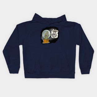 I Pooped in my Spacesuit - redux Kids Hoodie